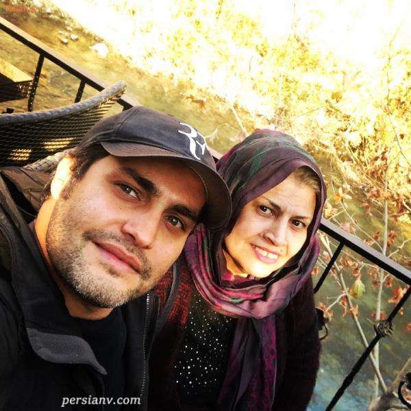 امیرمحمد زند و مادرش