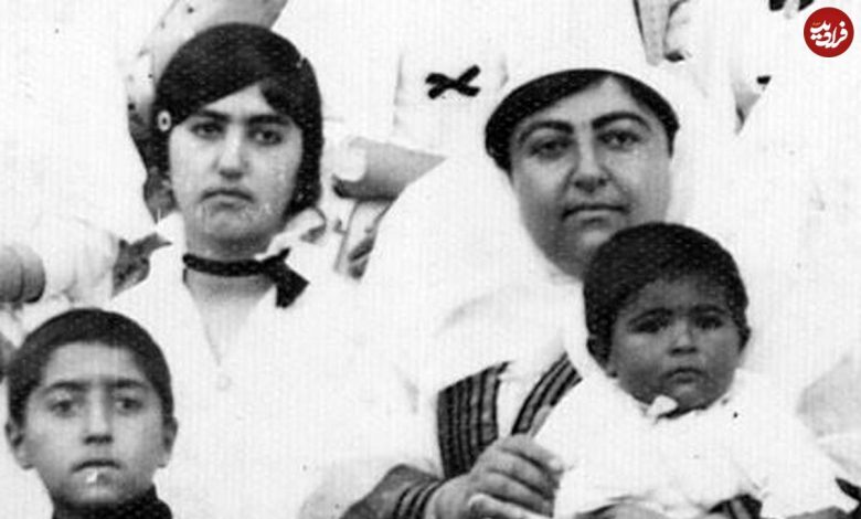 عکس؛ سفر به تاریخ؛ «مادر احمدشاه قاجار» با فرزندان و ندیمه‌هایش در دوران تبعید در اودسای روسیه