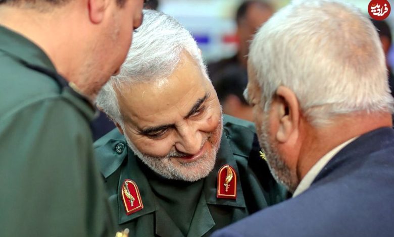 عکس؛ سفر به تایخ؛ دیدار «حاج قاسم سلیمانی» با «امیر موسوی، فرماندۀ ارتش»؛ سال 1398 عکس؛ سفر به تایخ؛ دیدار «حاج قاسم سلیمانی» با «امیر موسوی، فرماندۀ ارتش»؛ سال 1398