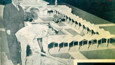 تصاویر؛ سفر در زمان؛ شاه کلنگ مسجد دانشگاه تهران را بر زمین زد