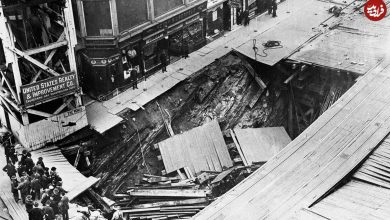 تصاویر؛ سفر در زمان؛ 125 سال پیش ساخت متروی شهر نیویورک