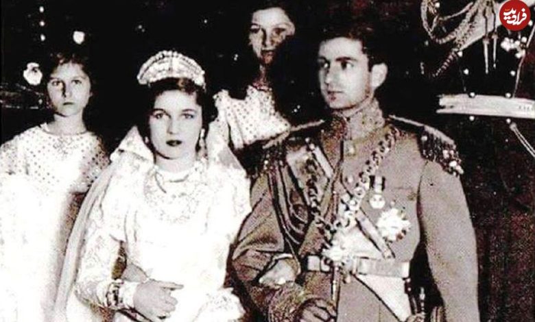 عکس؛ سفر در زمان؛ «اشرف، شمس، تاج الملوک, محمدرضا پهلوی، ملکه نازلی و فوزیه در بندر شاهپور»؛ سال 1318 عکس؛ سفر در زمان؛ «اشرف، شمس، تاج الملوک, محمدرضا پهلوی، ملکه نازلی و فوزیه در بندر شاهپور»؛ سال 1318