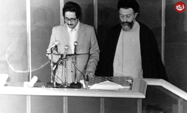 عکس؛ سفر در زمان؛ «بنیصدر در بازدید از تحریریه روزنامه انقلاب اسلامی»؛ سال 59 عکس؛ سفر در زمان؛ «بنیصدر در بازدید از تحریریه روزنامه انقلاب اسلامی»؛ سال 59