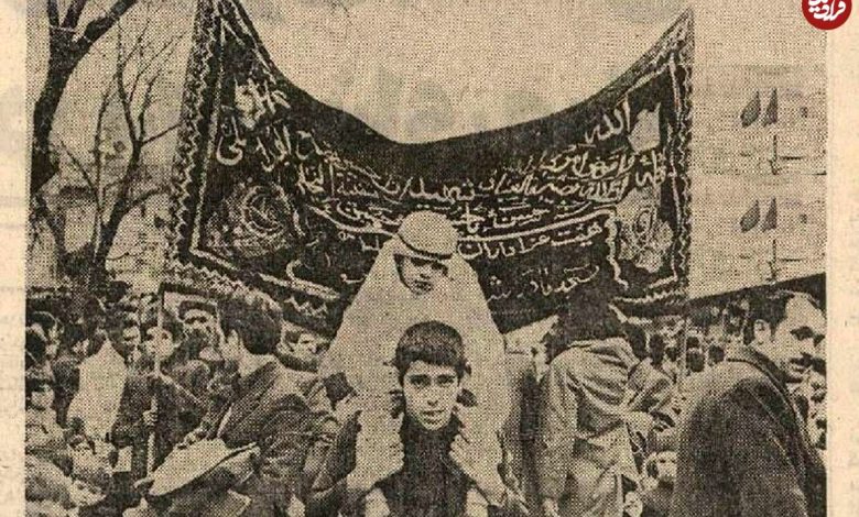 عکس؛ سفر در زمان؛ محرم در اولین ماه جنگ، بازرگان و فلسفی کجا سخنرانی می‌کردند؟