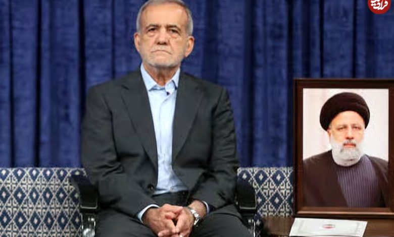 عکس؛ سفر به تاریخ؛ «مسعود پزشکیان» در کنار «سیدابراهیم رئیسی»؛ سال 1398 عکس؛ سفر به تاریخ؛ «مسعود پزشکیان» در کنار «سیدابراهیم رئیسی»؛ سال 1398