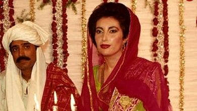 عکس؛ سفر به تاریخ؛ «هاشمی رفسنجانی» در کنار «بی‌نظیر بوتو» در پاکستان؛ سال 1373