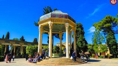 عکس؛ سفر به ایران قدیم؛ آرامگاه حافظ شیرازی در دوران مشروطه