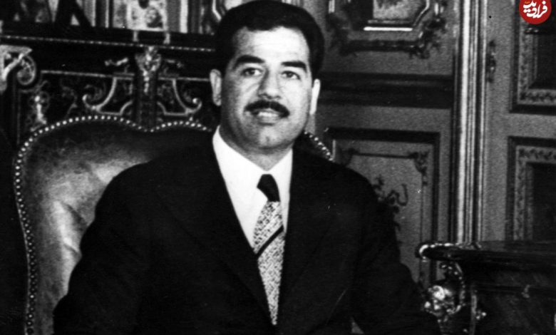 عکس؛ سفر در زمان؛ «مسعود رجوی در دیدار با صدام حسین»؛ سال 1365 عکس؛ سفر در زمان؛ «مسعود رجوی در دیدار با صدام حسین»؛ سال 1365