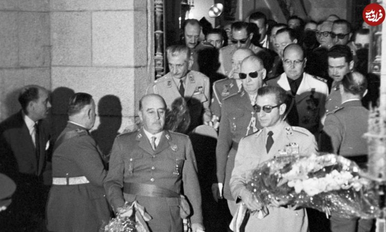 عکس؛ سفر در زمان؛ سفر «محمدرضا پهلوی و ثریا» به مادرید اسپانیا؛ سال 1336 عکس؛ سفر در زمان؛ سفر «محمدرضا پهلوی و ثریا» به مادرید اسپانیا؛ سال 1336