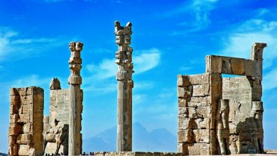 عکس؛ سفر در زمان؛ نخستین فیلمبرداری از تخت جمشید