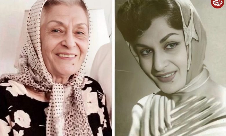 عکس؛ سفر در زمان؛ «ژاله علو در کنار نیکی کریمی» در 90 سالگی؛ سال 1396 عکس؛ سفر در زمان؛ «ژاله علو در کنار نیکی کریمی» در 90 سالگی؛ سال 1396