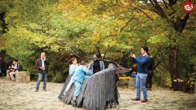 عکس؛ سفر در زمان؛ حکایت بز مش اسماعیل در بوستان معروف