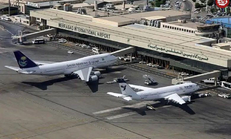 عکس؛ سفر در زمان؛ نمایی هوایی و حیرت انگیز از «فرودگاه مهرآباد تهران»؛ سال ۱۳۳۴ عکس؛ سفر در زمان؛ نمایی هوایی و حیرت انگیز از «فرودگاه مهرآباد تهران»؛ سال ۱۳۳۴