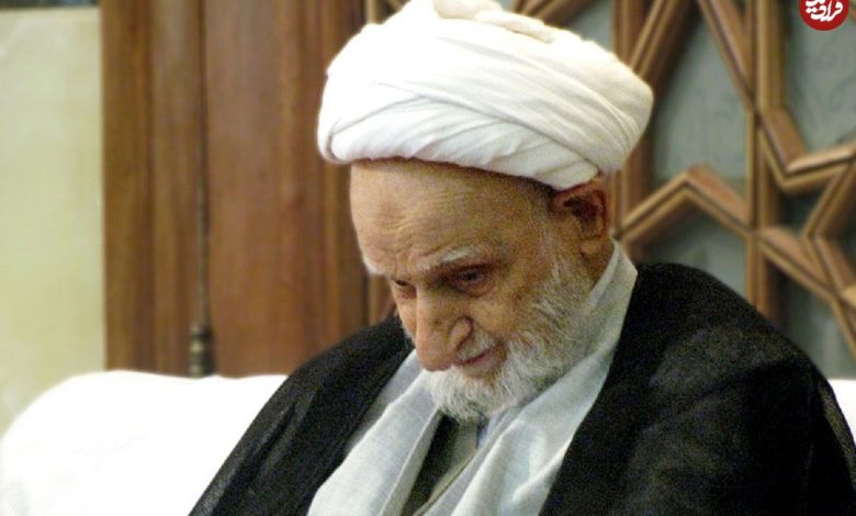 عکس؛ سفر در زمان؛ «آیت الله بهجت در کنار پسرش علی بهجت»؛ دهه 80 عکس؛ سفر در زمان؛ «آیت الله بهجت در کنار پسرش علی بهجت»؛ دهه 80