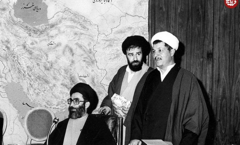 عکس؛ سفر در زمان؛ دیدار «هاشمی رفسنجانی با سیدحسن نصرالله و بشار اسد»؛ دهه 70