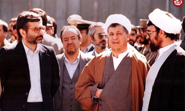 عکس؛ سفر در زمان؛ «محسن رضایی در کنار هاشمی رفسنجانی و حسن روحانی» در جبهه؛ دهه 60 عکس؛ سفر در زمان؛ «محسن رضایی در کنار هاشمی رفسنجانی و حسن روحانی» در جبهه؛ دهه 60