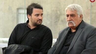 عکس سفر به تاریخ؛ «محمد، پسر ستایش» (سریال ستایش) در 23 سالگی در کنار «هاشمی رفسنجانی»