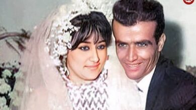 (عکس) سفر در زمان؛ ژست عاشقانه «پرویز یاحقی و حمیرا» در دهه 50