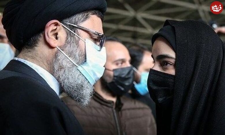 عکس؛ سفر به تاریخ؛ پدرشوهر لبنانی «زینب، دختر سردار سلیمانی» با لباس رزم عکس؛ سفر به تاریخ؛ پدرشوهر لبنانی «زینب، دختر سردار سلیمانی» با لباس رزم