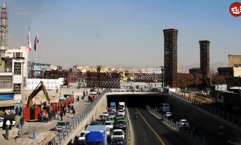 عکس؛ سفر به تهران قدیم؛ میدان فوزیه (امام حسین)؛ اوایل دهه 40 عکس؛ سفر به تهران قدیم؛ میدان فوزیه (امام حسین)؛ اوایل دهه 40