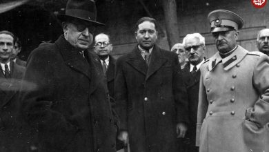 عکس؛ سفر در زمان؛ نشست خبری در خانه نخست وزیری که آذربایجان را نجات داد