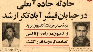 تصاویر؛ سفر در زمان؛ تصادفات کامیون‌ها در تهران خبرساز شد!