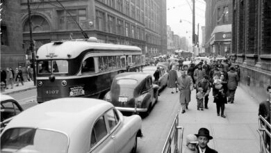 عکس؛ سفر در زمان؛ تورنتو در سال‌های دهه ۵۰ میلادی