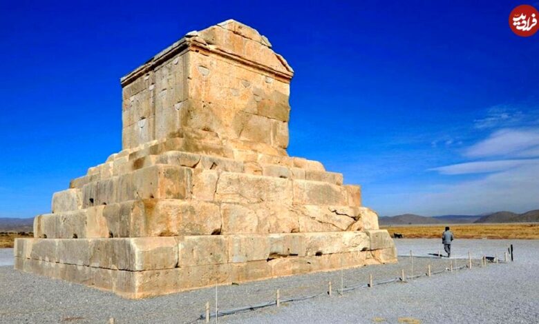 عکس؛ سفر در زمان؛ ظاهر «مقبره کوروش کبیر» در سال 1276 عکس؛ سفر در زمان؛ ظاهر «مقبره کوروش کبیر» در سال 1276