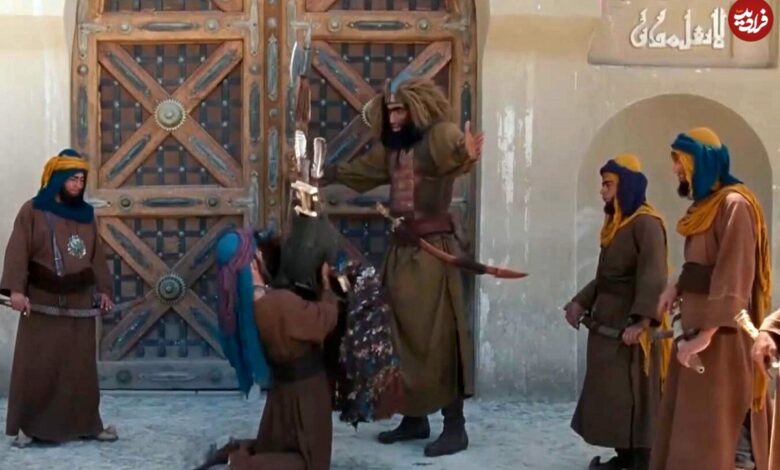 عکس؛ سفر در زمان؛ «غول بنی ضبه» سریال مختار در آمریکا؛ سال 1391 عکس؛ سفر در زمان؛ «غول بنی ضبه» سریال مختار در آمریکا؛ سال 1391