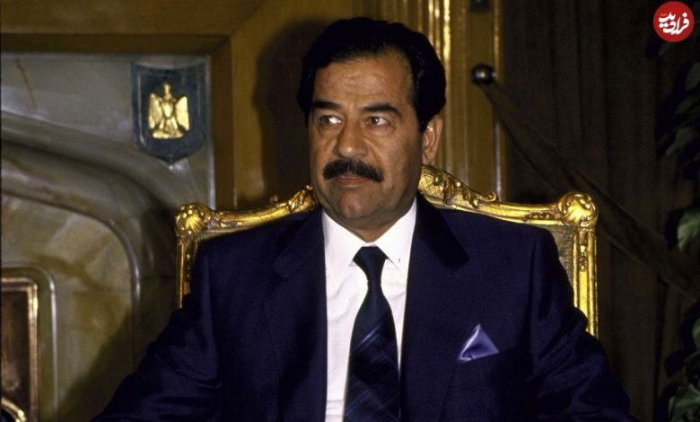 عکس؛ سفر در زمان؛ دیدار «صدام حسین و مسعود رجوی» در بغداد؛ سال 1365 عکس؛ سفر در زمان؛ دیدار «صدام حسین و مسعود رجوی» در بغداد؛ سال 1365