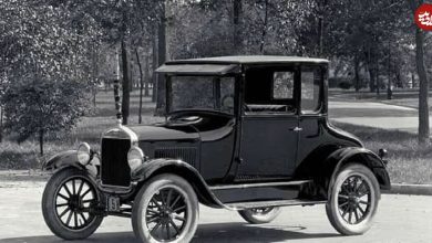 عکس؛ سفر در زمان؛ عکس تاریخی از اولین خودرویی که وارد ایران شد!