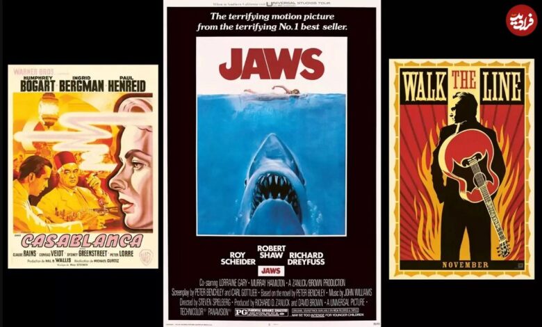 تصاویر؛ نمادینترین پوسترهای تاریخ سینما: هنر قصهگویی تصویری تصاویر؛ نمادینترین پوسترهای تاریخ سینما: هنر قصهگویی تصویری