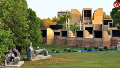 عکس؛ سفر در زمان؛ افتتاح موزه‌ هنرهای معاصر تهران سال ۱۳۵۶