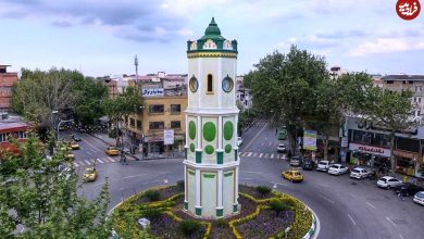 عکس؛ سفر در زمان؛ دهه ۳۰؛ تصویر کمتر دیده شده از میدان شهرداری ساری