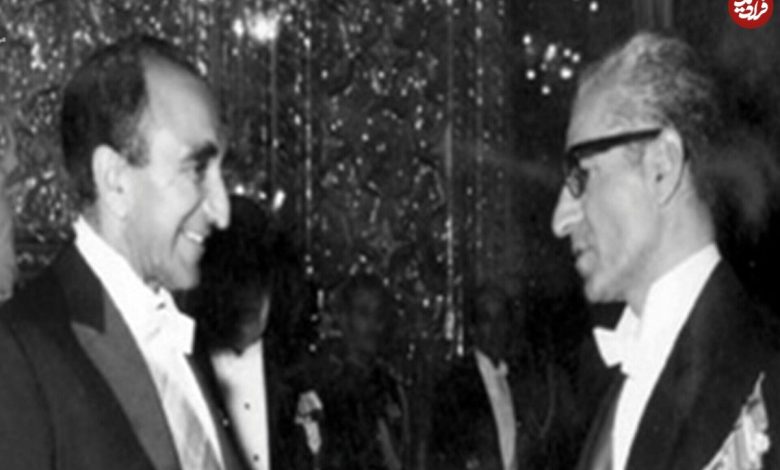 سفر در زمان؛ یادداشتهای علم، چهارشنبه ۵ مهر ۱۳۵۱: شاه گفت ممکن است باز هم معاملاتی با روسها بکنم؛ باید ترتیباتی بدهیم که مشتی به دهن عراقیها بکوبیم و حمایت شوروی از آنها کمتر شود سفر در زمان؛ یادداشتهای علم، چهارشنبه ۵ مهر ۱۳۵۱: شاه گفت ممکن است باز هم معاملاتی با روسها بکنم؛ باید ترتیباتی بدهیم که مشتی به دهن عراقیها بکوبیم و حمایت شوروی از آنها کمتر شود