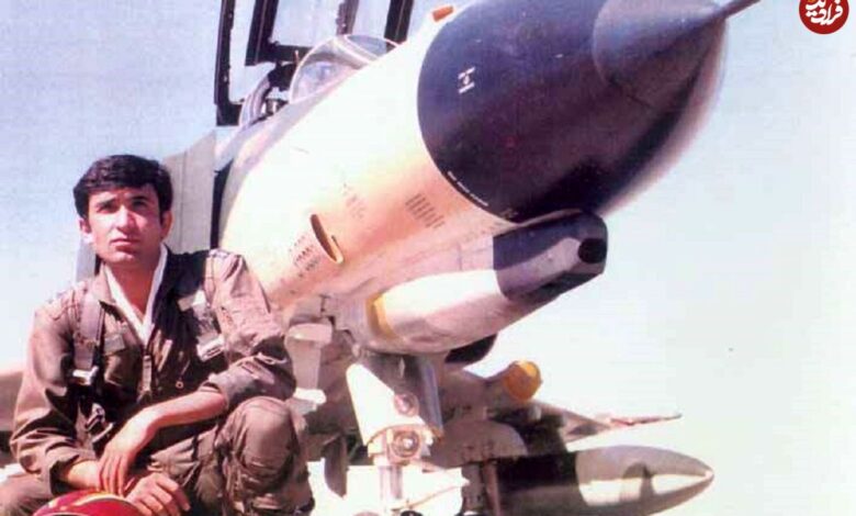 عکس؛ سفر در زمان؛ «شهید عباس دوران» در دوره آموزش خلبانی جنگنده اف-4؛ سال 51