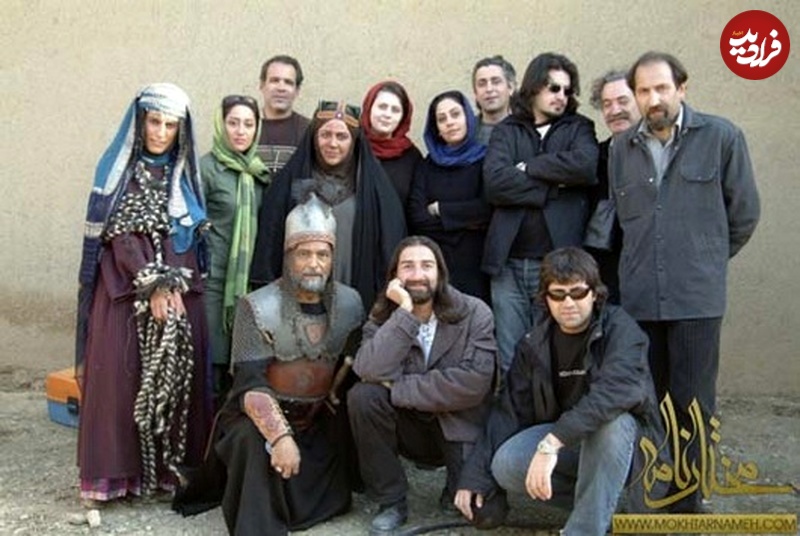 no-name-108 عکس؛ سفر به تاریخ؛ «مازیار (شهره) لرستانی» در کنار «بِن کامل» در پشت صحنه مختارنامه؛ دهۀ 80