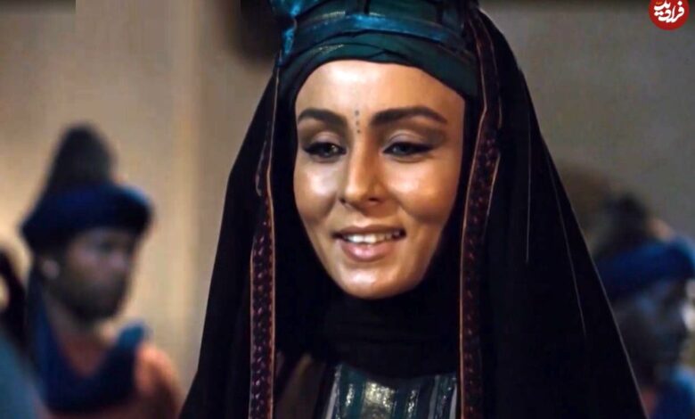 عکس؛ سفر زمان؛ «راحله، همسر ابراهیم اشتر» (مختارنامه) در 47 سالگی با لباس و آرایش سرخپوستی