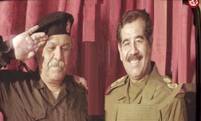 عکس؛ سفر زمان؛ «صدام حسین» (سریال طوبی) در آغوش رضا عطاران در جشنواره فجر عکس؛ سفر زمان؛ «صدام حسین» (سریال طوبی) در آغوش رضا عطاران در جشنواره فجر