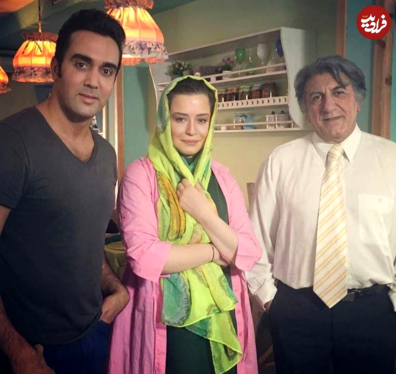 عکس؛ سفر زمان؛ «عبدالله بن زبیر» (مختارنامه) در کنار «مهراوه شریفی‌نیا» در پشت‌صحنه «کیمیا»