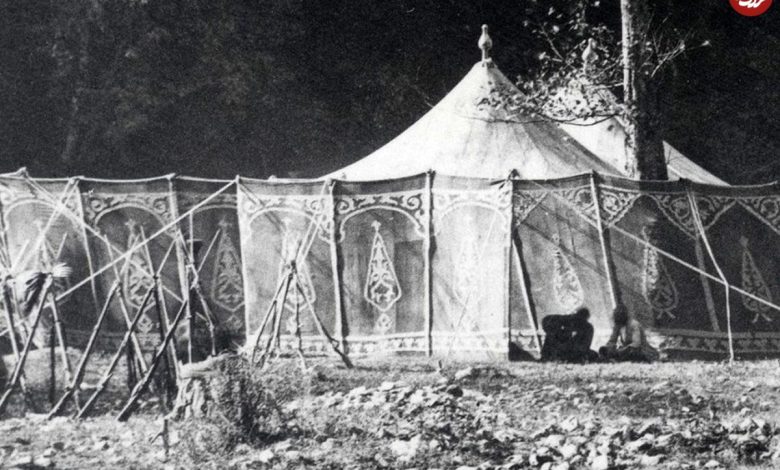 عکس؛ سفر به تاریخ؛ اردوی سلطنتی «ناصرالدین شاه» بین مرزنآباد و چالوس؛ 130 سال قبل عکس؛ سفر به تاریخ؛ اردوی سلطنتی «ناصرالدین شاه» بین مرزنآباد و چالوس؛ 130 سال قبل