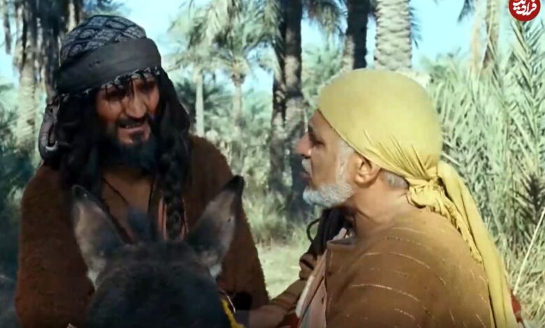 عکس؛ سفر در زمان؛ «رستم غلام شمر» سریال مختار در پشت صحنه سریال سلمان فارسی؛ سال 98