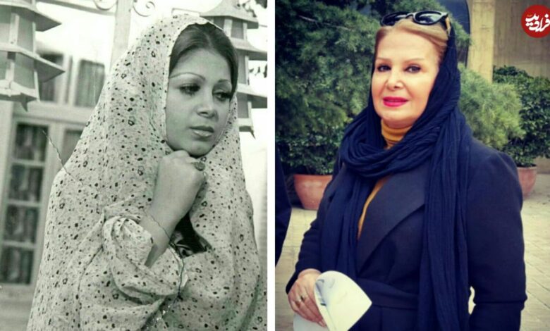 (عکس) سفر در زمان؛ پیاده روی «شورانگیز طباطبایی» در اتوبان چمران؛ دهه 50