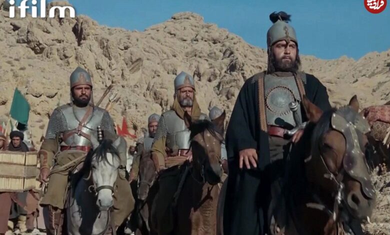 عکس؛ سفر در زمان؛ «ابراهیم بن مالک اشتر» سریال مختار در یک دورهمی؛ سال 99 عکس؛ سفر در زمان؛ «ابراهیم بن مالک اشتر» سریال مختار در یک دورهمی؛ سال 99