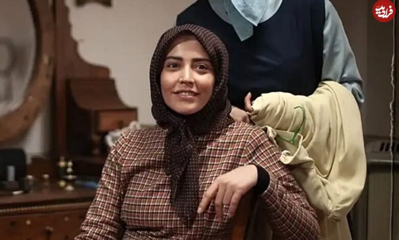 عکس؛ سفر زمان؛ بازیگر نقش «طوبی» (سریال طوبی) در کنار همسرش در یک کافه؛ سال 1400