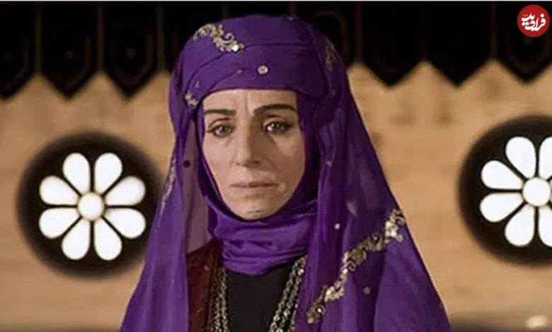 عکس؛ سفر به تاریخ؛ «دلهم بنت عمرو» با خنجر در پشت‌صحنه سریال «مختارنامه»