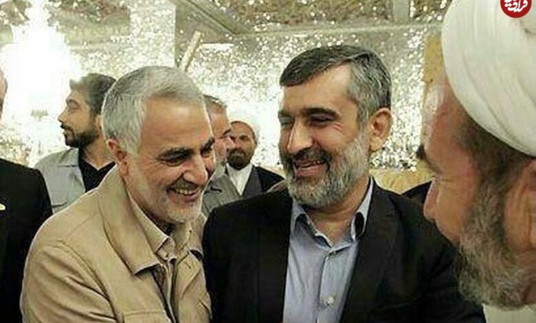 تاریخ و سفر در زمان؛ (عکس) به «سردار حاجی زاده» کنار «پ صنعت موشکی ایران» دهۀ 70 عکس| سفر به تاریخ؛ «سردار حاجی زاده» در کنار «پدر صنعت موشکی ایران»؛ دهۀ 70