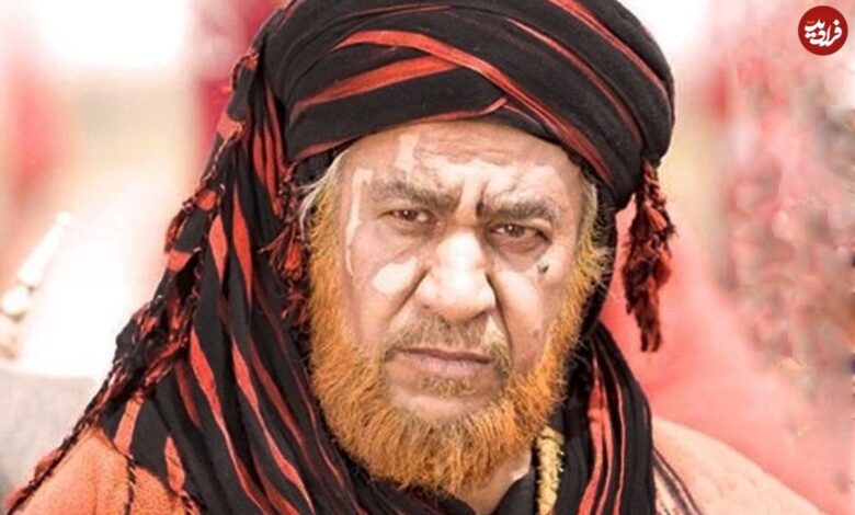 عکس؛ سفر به تاریخ؛ «شمر بن ذی‌الجوشن» در اتاق گریم سریال «مختارنامه»