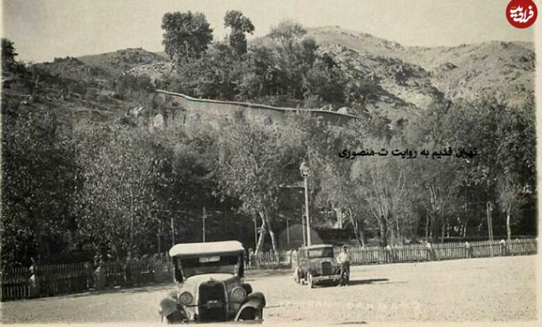 (عکس) سفر به تهران قدیم؛ باغ چناری تفرجگاه شمیرانی‌ها بود