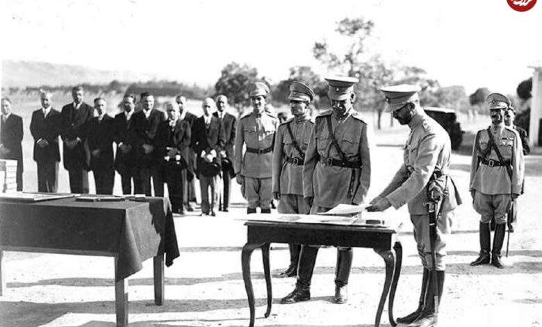 تصاویر؛ سفر در زمان؛ سال ۱۳۱۵؛ رژه ارتش ایران